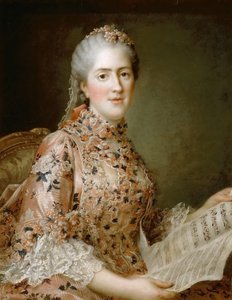 Princesa Sofia da França 1734-1782 de Francois Hubert Drouais