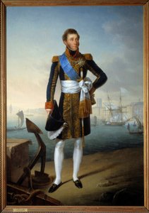 Retrato completo de Louis Antoine d
