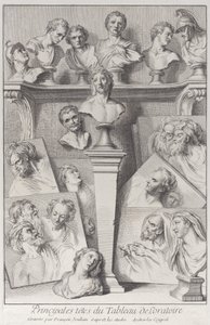 Cabeças após o Ecce Homo, 1720-78.