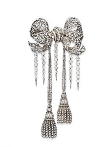 The Empress Eugenie Brooch, c.1855 (diamantes e ouro com topo de prata) de Francois Kramer