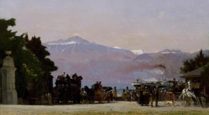 A Ouchy de Francois Louis David Bocion