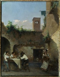 Roma, a taberna de Francois Louis David Bocion