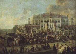 O Fete no Broquelet de Francois Louis Joseph Watteau