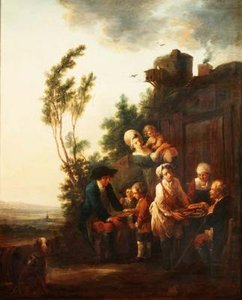O Pedlar de Francois Louis Joseph Watteau
