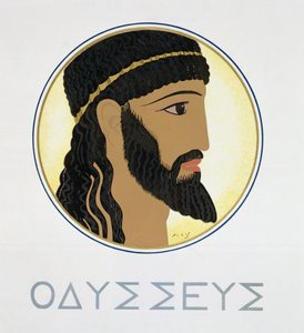 Odisseu, título de "Homero: o Odessy", publicado em Paris 1930-33 de Francois Louis Schmied