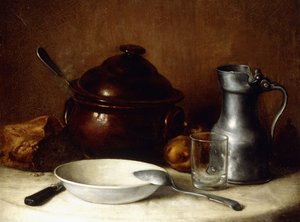 Antes da refeição; Antes da refeição de Jean Francois Millet