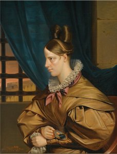 A Duquesa de Berry (Marie Caroline de Bourbon Siciles de Francois Nicholas Riss