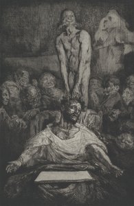 Diablerie, século XIX. de Francois Nicolas Chifflart