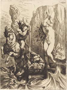 Perseu e Andrômeda de Francois Nicolas Chifflart