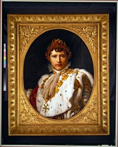 Um retrato de Napoleão, sem data (óleo sobre tela, oval)