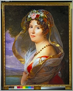 Retrato de Constança Ossolinska Lubienska, sem data (óleo sobre tela)