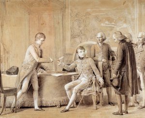 Assinatura da Concordata entre a França e o Saint Siege pelo Primeiro Cônsul em 15 de julho de Baron François Pascal Simon Gérard