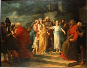 Daniel provando a inocência de Susanna