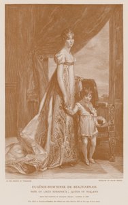 Eugene-Hortense de Beauharnais e Napoleon-Charles de Francois Pascal Simon Gerard