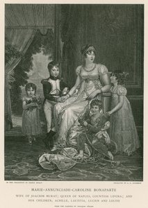 Marie-Annunciade-Caroline Bonaparte de Francois Pascal Simon Gerard