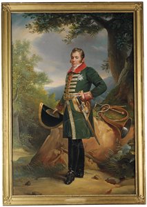 Retrato de Charles-Ferdinand d "Artois, Duc de Berry de Francois Pascal Simon Gerard