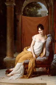 Retrato de Juliette Recamier, 1805.