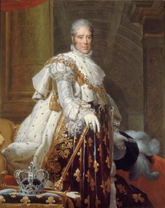 Retrato do rei Carlos X da França 1757-1836, 1825.