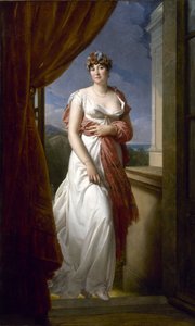 Retrato de Thérésa Cabarrus, Madame Tallien 1773-1835, 1805. de Francois Pascal Simon Gerard