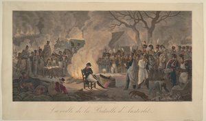 A Batalha de Austerlitz em 2 de dezembro de 1805 de Francois Pascal Simon Gerard