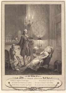 A noite de inverno de Francois Robert Ingouf after Sigmund Freudenberger