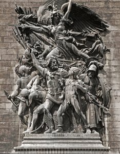 Partida dos Voluntários de 1792 ou La Marseillaise (relevo em pedra