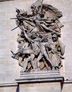 A Marselhesa do Arco do Triunfo de Paris. Escultura de François Rude (1784 - 1855)