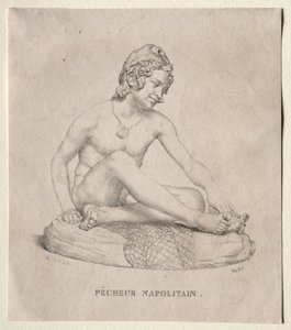 Pescador Neopolitan, 1835. de Francois Rude