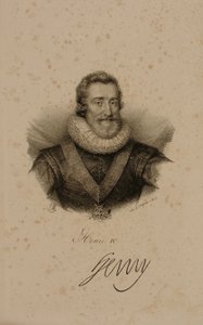 Henri IV (1553-1610) da França de Francois Seraphin Delpech