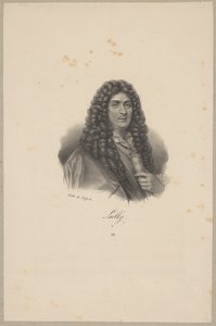 Jean-Baptiste Lully (1632 Florença - 1687 Paris) - compositor francês de origem italiana de Francois Seraphin Delpech