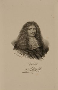 Retrato de Jean Baptiste Colbert (1619-83) de Francois Seraphin Delpech