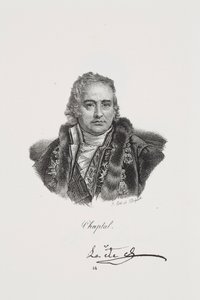 Retrato de Jean Antoine Chaptal de Francois Seraphin Delpech