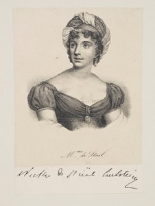 Retrato de Madame de Staël de Francois Seraphin Delpech