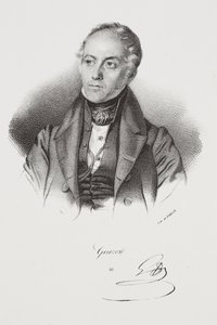 Retrato do político François Pierre Guillaume Guizot de Francois Seraphin Delpech