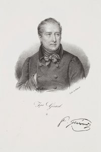 Retrato do pintor François Gérard de Francois Seraphin Delpech