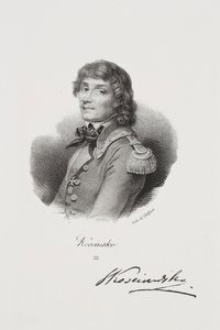 Retrato do combatente pela liberdade Tadeusz Kościuszko de Francois Seraphin Delpech