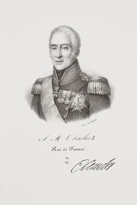 Retrato do rei Carlos X de Francois Seraphin Delpech