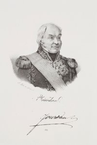 Retrato do marechal Jean-Baptiste Jourdan de Francois Seraphin Delpech