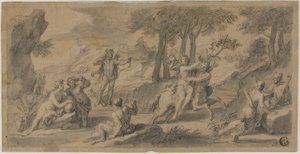 O voo do centauro Nessus com Dejanina de Francois Verdier