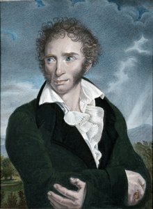 Retrato de Ugo Foscolo de Francois Xavier (after) Fabre