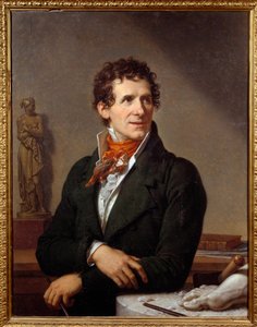Retrato do escultor Antonio Canova (1757-1822) Pintura de Xavier Fabre (1766-1837) 1812 Dim. 0,91x0,7 m Montpellier, musee Fabre - Retrato do escultor italiano Antonio Canova (1757-1822). Pintura de François Xavier Fabre (1766-1837)