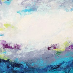 Paisagem abstrata e onírica de Françoise Wattré
