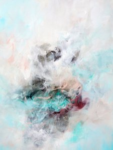 Fluxo Abstrato Etéreo de Françoise Wattré