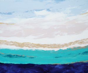 Serenaazul-marinho de Françoise Wattré