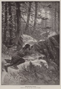 Caça ao Alce no Canadá (gravura)