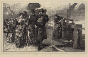 London Sketches, the Foundling (gravura) de Frank (after) Holl