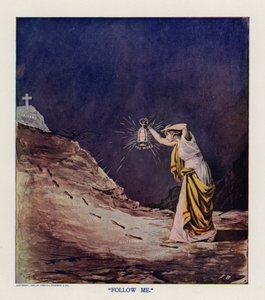 "Follow Me" (litografia a cores) de Frank Beard