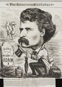 The American Publisher , pub. 1872 (litografia) de Frank Beard