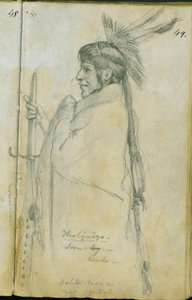 Hoohamaza ou perna de ferro, 1851
