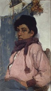 O Rapaz Pescador Italiano de Frank Bramley